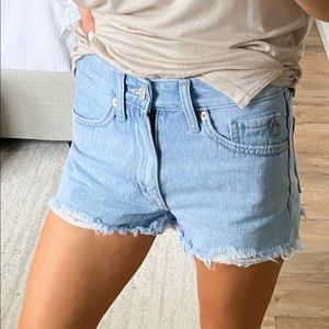 BNWT Just USA Distressed High Rise Shorts